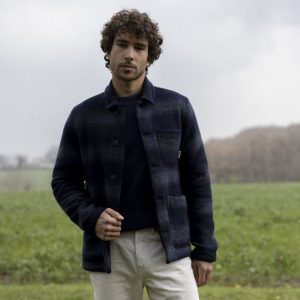 veste laine homme