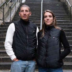 veste sans manche chauffante