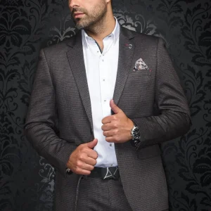 VESTON | HARRELSON, Brown Navy