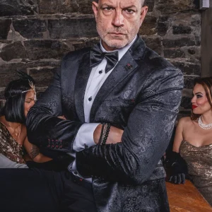 VESTON | TRAVOLTA, Black