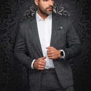 VESTON | WEAVING, Black